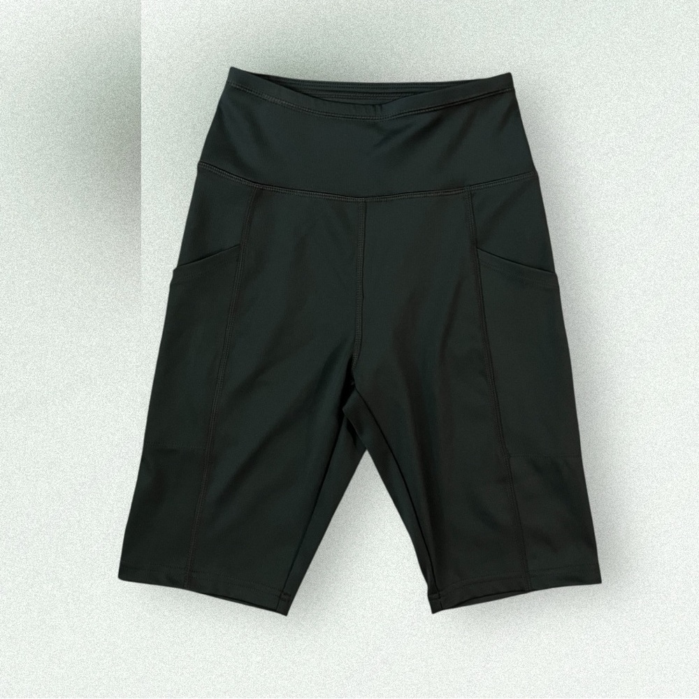 UpWest Go Green Stretch Bike Shorts Size XS